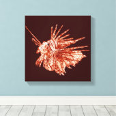 Der Mondfisch Leinwanddruck (Insitu (Holzboden))