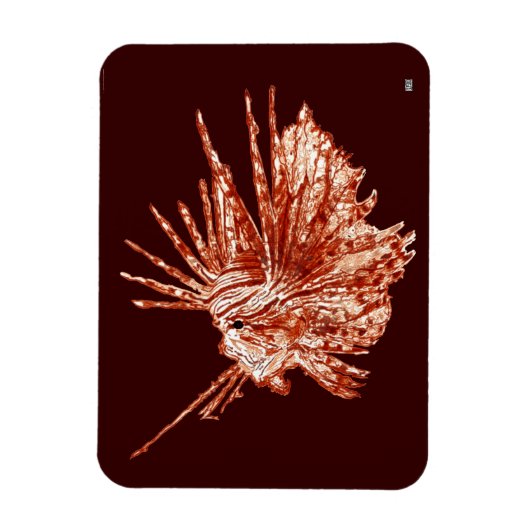 Der Mondfisch Magnet (Vertikal)