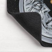 Der Mondhalter, die Augen des Universums Mousepad (Ecke)