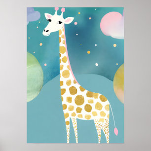 Der mondhelle Langhals Poster