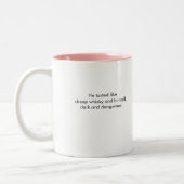 Der Monet ermordet Tasse (mit Zitat) (Links)