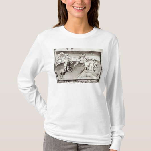 Der mongolische Führer, Hulagu, khan vom Ilkhanate T-Shirt (Vorderseite)