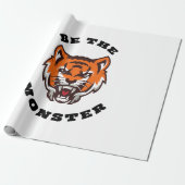 DER MONSTER GESCHENKPAPIER (Ungerollt)