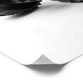 Der Monster-Lkw Poster (Ecke)