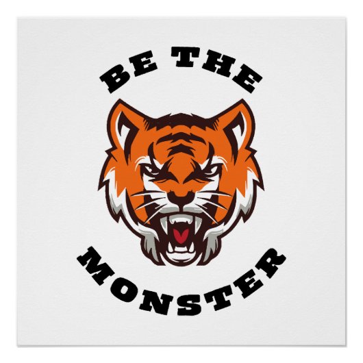 DER MONSTER POSTER (Vorderseite)