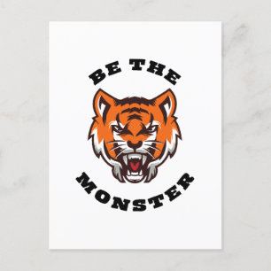 DER MONSTER POSTKARTE