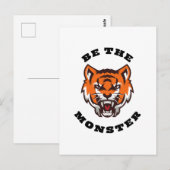 DER MONSTER POSTKARTE (Vorne/Hinten)