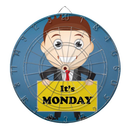 Der Montag Dartscheibe (vorne)