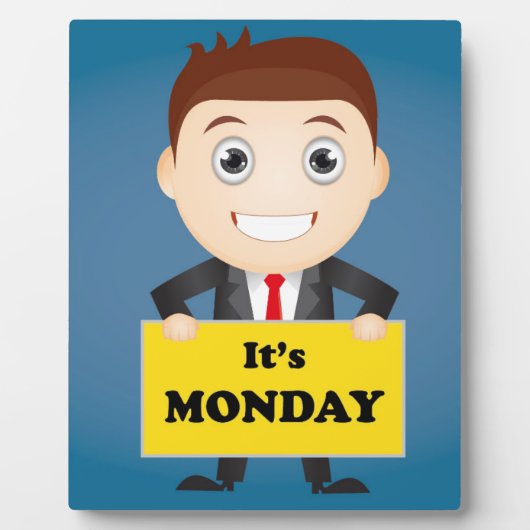 Der Montag Fotoplatte (Vorderseite)