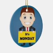 Der Montag Keramikornament (Rechts)