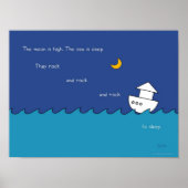 DER MOON IST HÖCHSTES Poster von Sandra Boynton (Vorne)