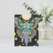 Der Moon Moth Spirit Postkarte (Stehend Vorderseite)