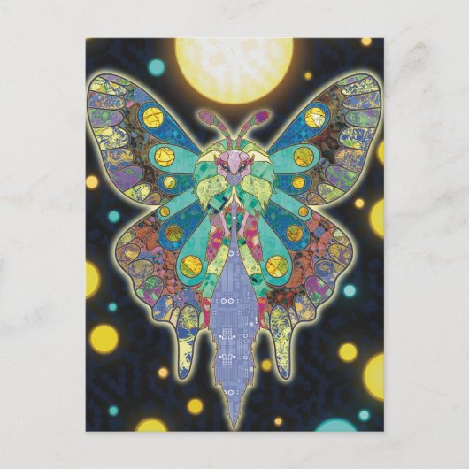 Der Moon Moth Spirit Postkarte (Vorderseite)