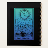 Der Moon Tarot Card Gradient Planner Planer (Rückseite)