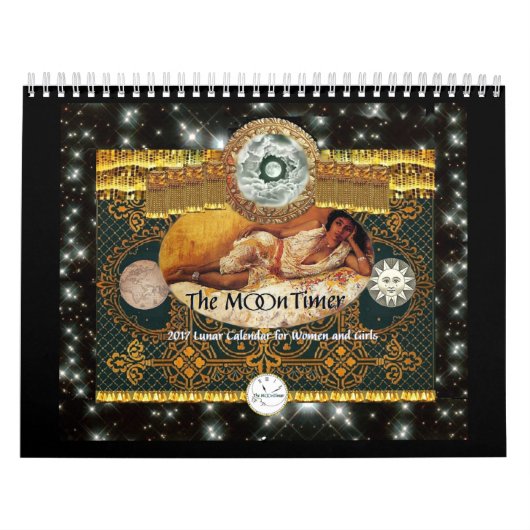 Der MoonTimer 2017 Mondkalender Kalender (Titelbild)
