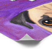 Der Mops ist unschuldig Poster (Ecke)