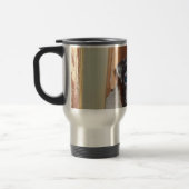 Der Mops Reisebecher (Links)