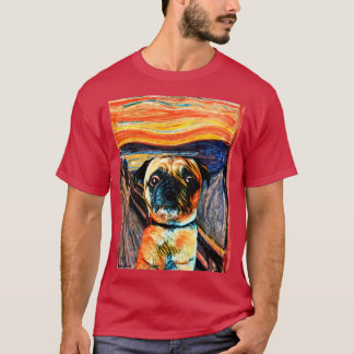Der Mops schreit T-Shirt