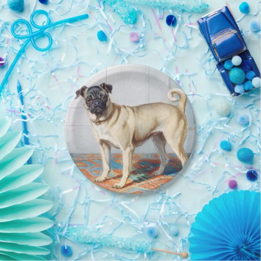 Der Mops von Conradijn Cunaeus Pappteller (Party)