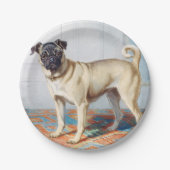 Der Mops von Conradijn Cunaeus Pappteller (Vorderseite)