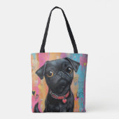 Der Mops von Heart Stealer Sweetheart Tasche (Rückseite)