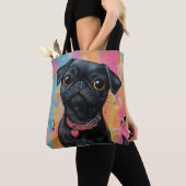 Der Mops von Heart Stealer Sweetheart Tasche (Von Nahem)