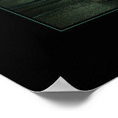 Der Mörder und seine Katzen Poster (Ecke)