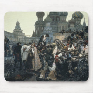 Der Morgen der Durchführung des Streltsy Mousepad