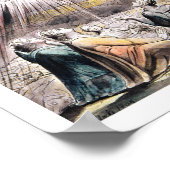 Der Morgen der Geburt Christi - William Blake Poster (Ecke)