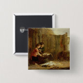 Der Morgen-Fang, 19. Jahrhundert Button (Vorne & Hinten)