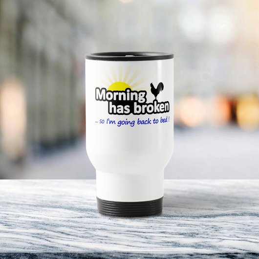 Der Morgen ist kaputt - also gehe ich zurück zum B Reisebecher