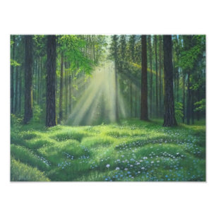 "Der Morgen ist kaputt" Fotodruck