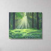 "Der Morgen ist kaputt" Leinwanddruck (Vorderseite)