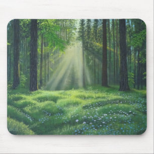 "Der Morgen ist kaputt" Mousepad