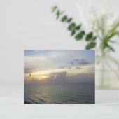 Der Morgen ist kaputt Postkarte (Stehend Vorderseite)