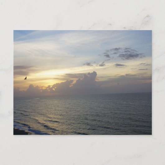 Der Morgen ist kaputt Postkarte (Vorderseite)