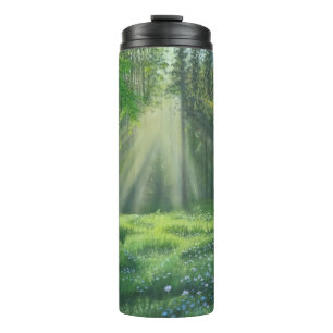 "Der Morgen ist kaputt" Thermosbecher