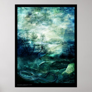 Der Morgen-Licht des Winters Poster