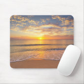 Der Morgen Sun an der Küste Mousepad (Mit Mouse)