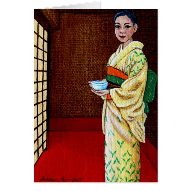 "Der Morgen-Tee " (Vorne)