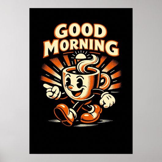 Der Morgenkaffee Poster (Vorne)