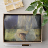 Der Morgenspaziergang von John Singer Sargent Seidenpapier (Geschenk)