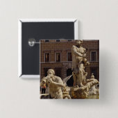 Der Moro-Brunnen Button (Vorne & Hinten)