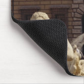 Der Moro-Brunnen Mousepad (Ecke)