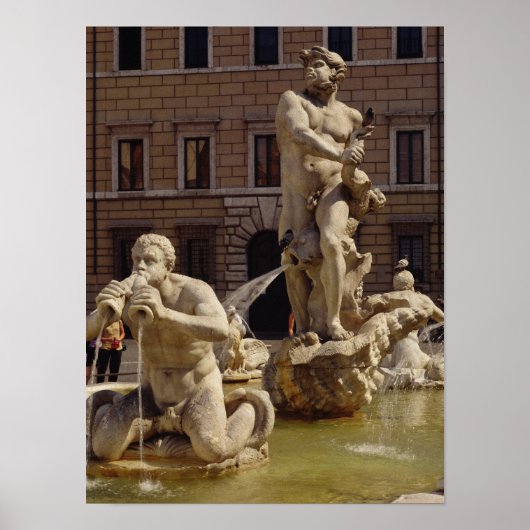 Der Moro-Brunnen Poster (Vorne)