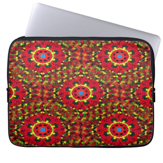 Der Mosaiktanz... Laptopschutzhülle (Vorderseite)