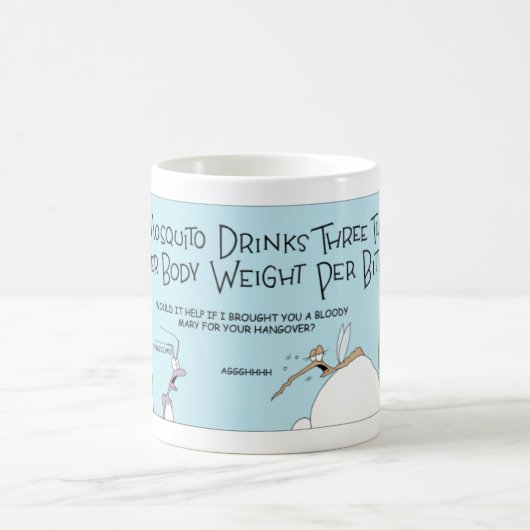 Der Moskito-Biss Kaffeetasse (Mittel)