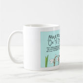 Der Moskito und die Talkshow Kaffeetasse (Links)