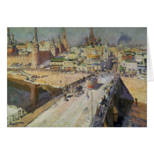 Der Moskva Fluss Bridge, 1914