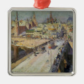 Der Moskva Fluss Bridge, 1914 Ornament Aus Metall (Vorne)